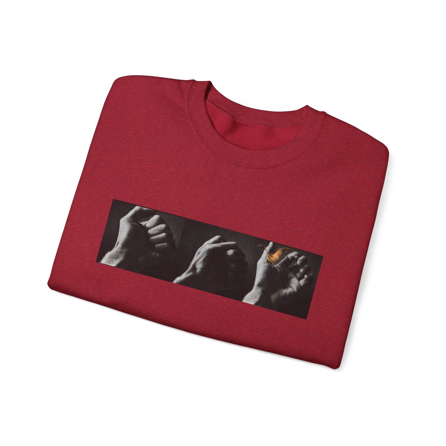 Release you inner butterfly in this Crewneck Sweatshirt