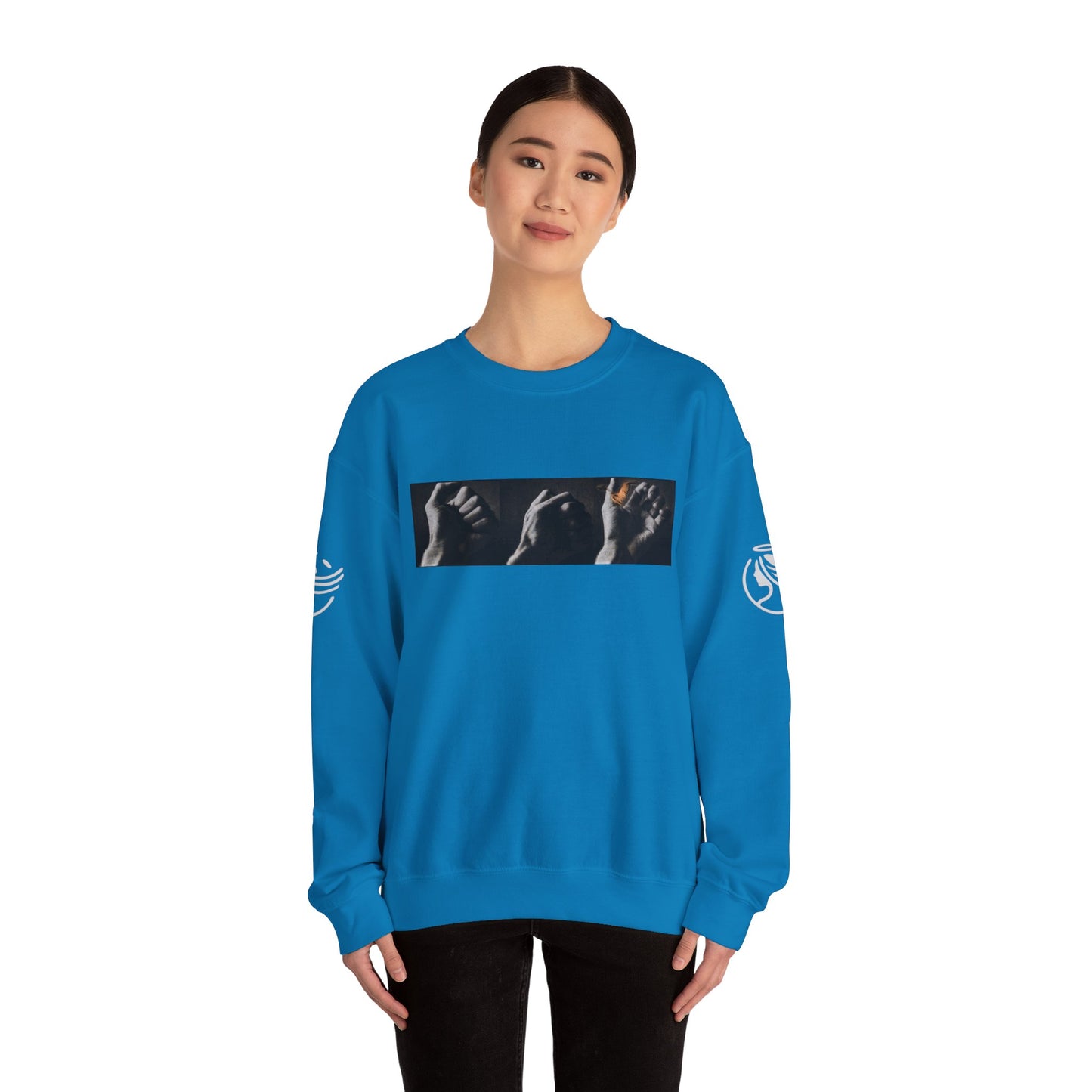 Release you inner butterfly in this Crewneck Sweatshirt