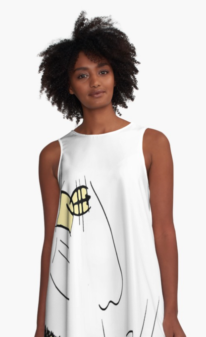 Modern Art Lit dress