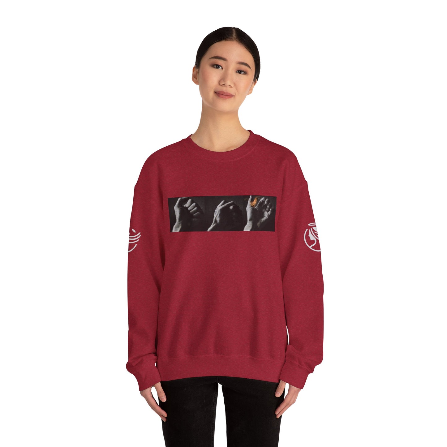 Release you inner butterfly in this  Crewneck Sweatshirt