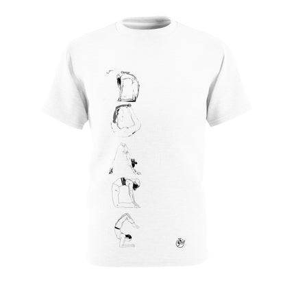 Yoga Tee - Wear your Asanas Unisex Cut & Sew Tee