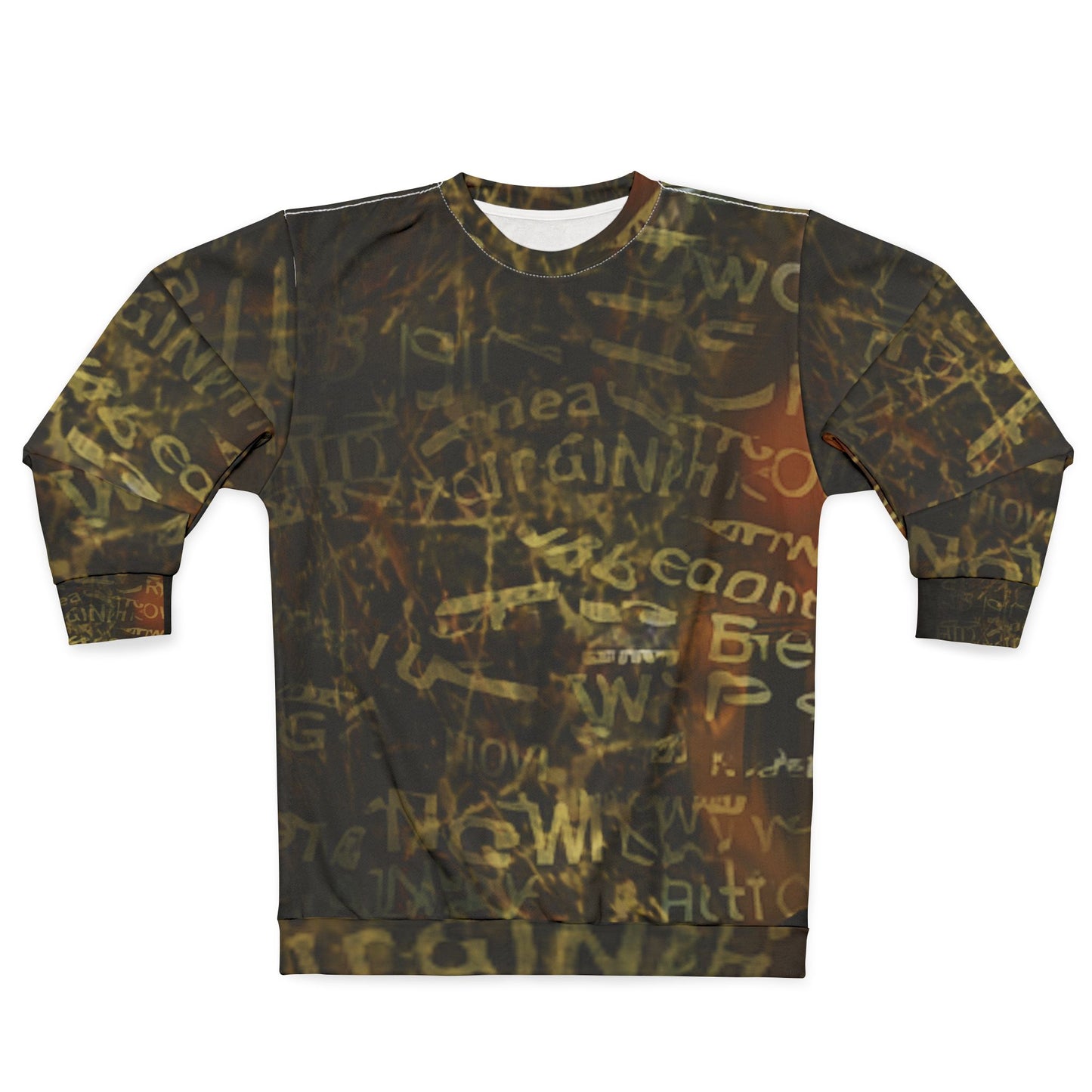 Urban Vibe Unisex Sweatshirt with Abstract Typography