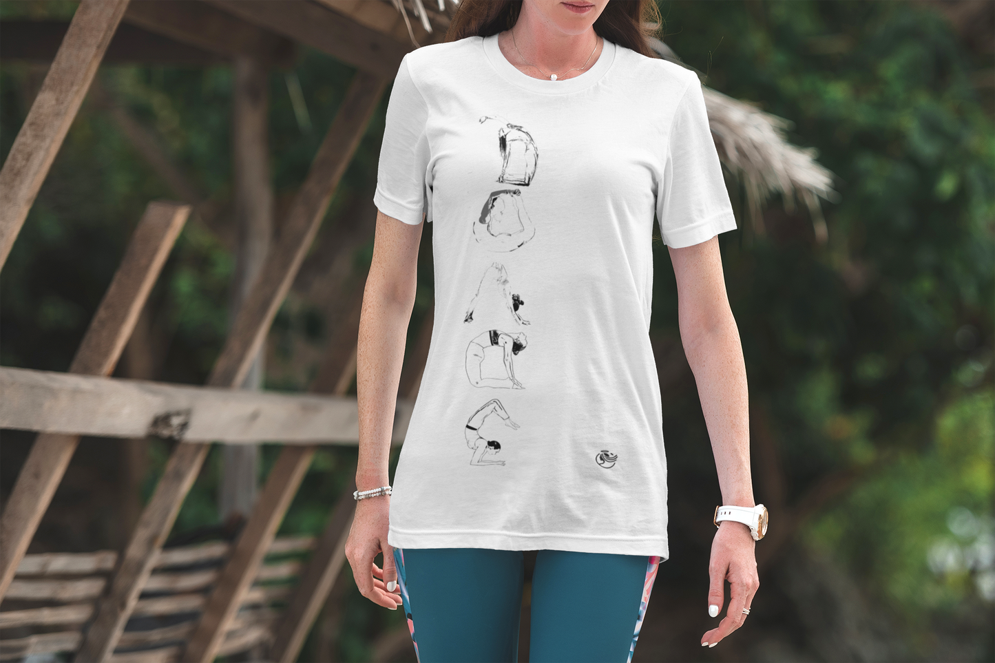 Yoga Tee - Wear your Asanas Unisex Cut & Sew Tee