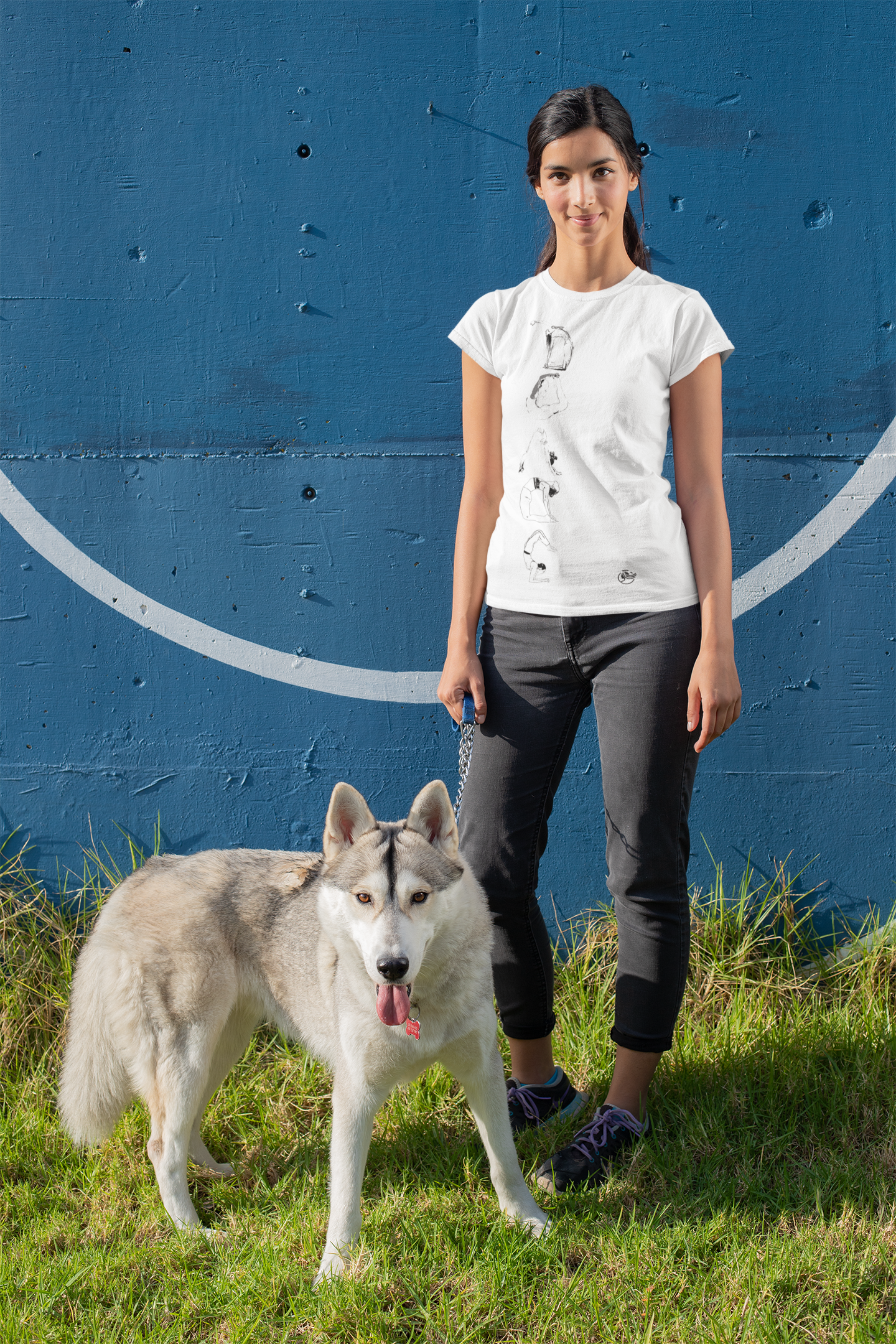 Yoga Tee - Wear your Asanas Unisex Cut & Sew Tee